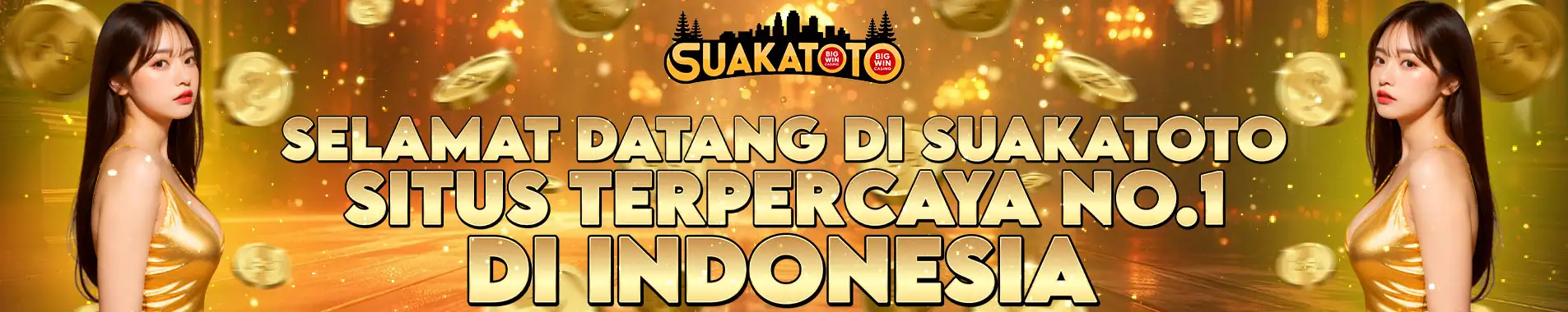 Suakatoto Banner Welcome